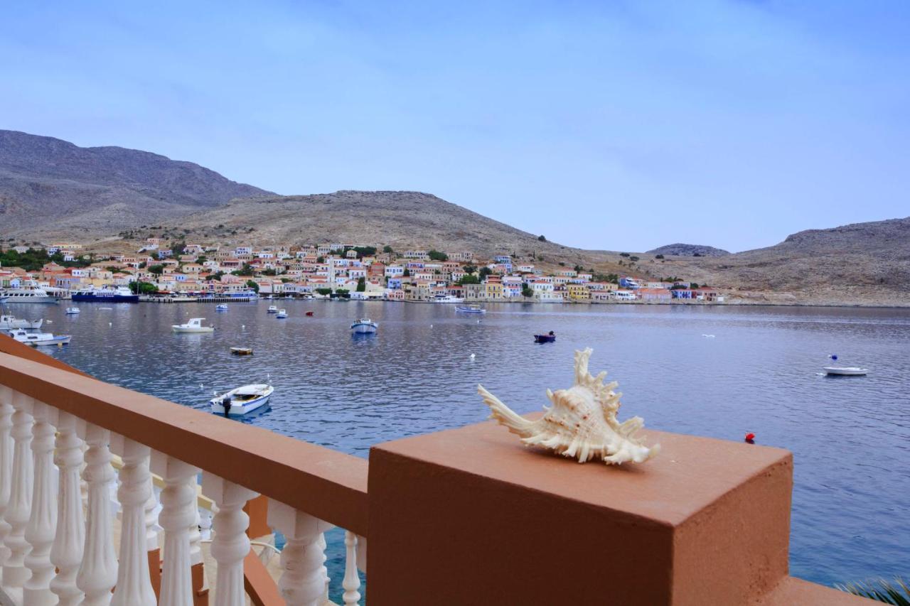 Villa Skiadeni Chalki Town 외부 사진